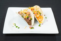 Kimchi Shrimp Tacos